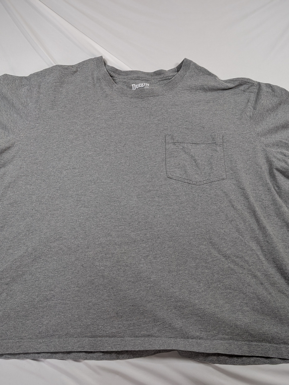 Duluth Trading Co Gray Short-Sleeve Pocket Tee